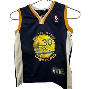 Retro Steph Curry Youth MEDIUM NBA Jersey GSW Golden State Warriors